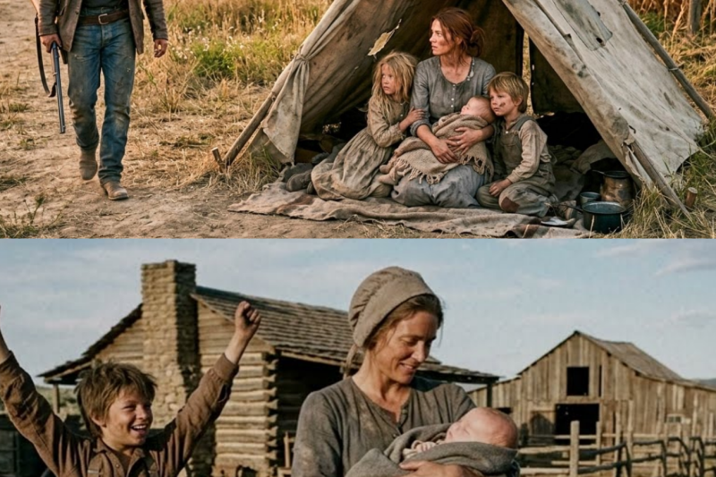 “No Roof, No Hope…” – Until the Mountain Man Rode Through and Changed Everything”