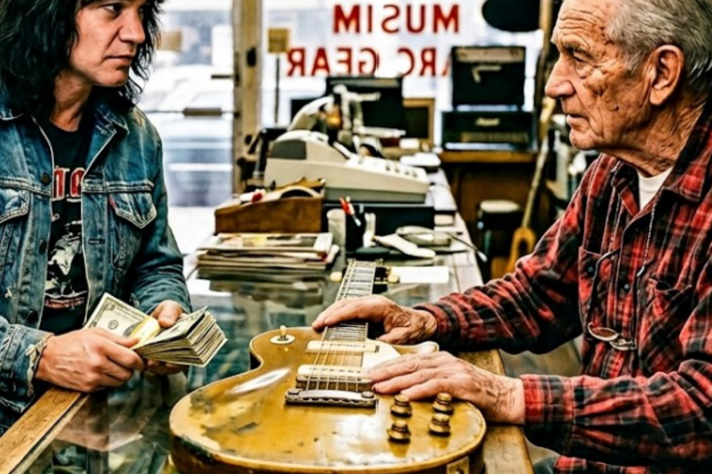 The Day Eddie Van Halen Saved a 78-Year-Old Music Legend from Losing Everything