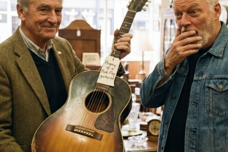 Dealer Told David Gilmour This Guitar Belonged to Pink Floyd Guitarist — His Reaction Was PRICELESS