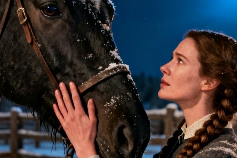 No Man Wanted the “Old Maid” Teacher — Until a Cowboy Saw Her Calm His Wild Stallion