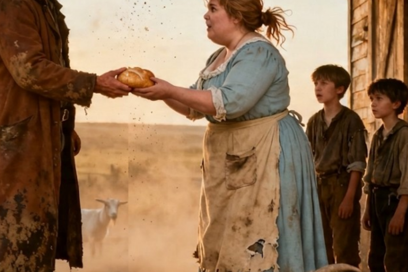 The Widow’s Final Meal Went to a Stranger—His Secret Changed the Ranch Forever