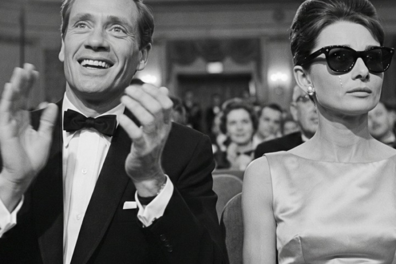 Audrey Hepburn Was Crying Behind Dark Glasses at the Oscars – This “Moon River” Story Will Break You