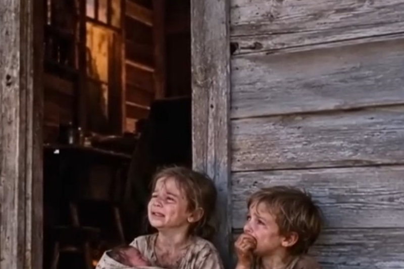 A Lonely Cowboy Found 3 Children on His Porch —The Note Said “Protect Them All.