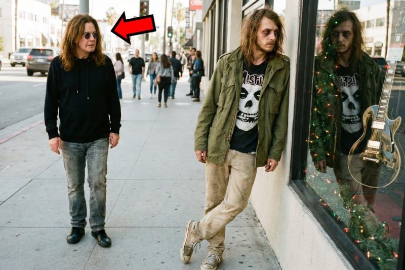 A Homeless Man Was Humming “Iron Man” While Staring at a Guitar – Ozzy Osbourne Heard Everything
