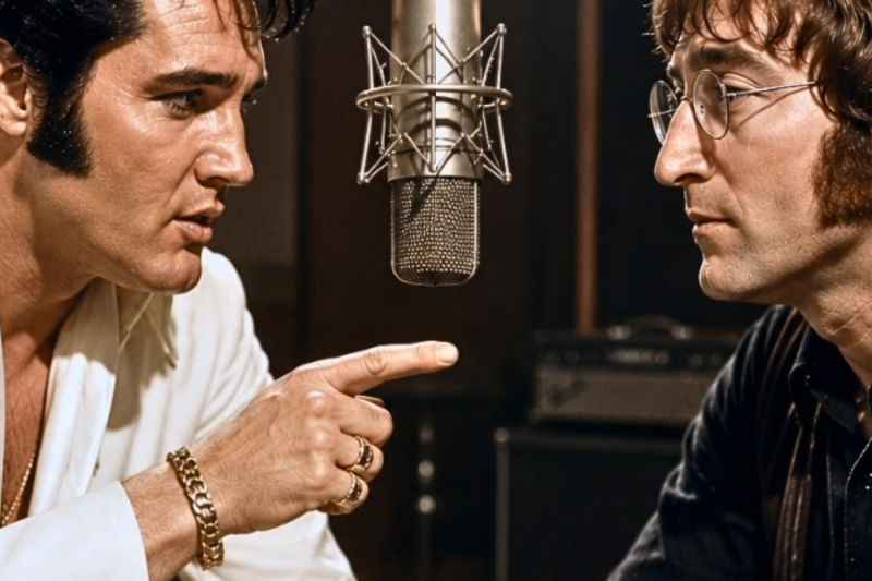 The Secret Seven-Minute Bet: When Elvis and John Lennon Found Their Common Ground
