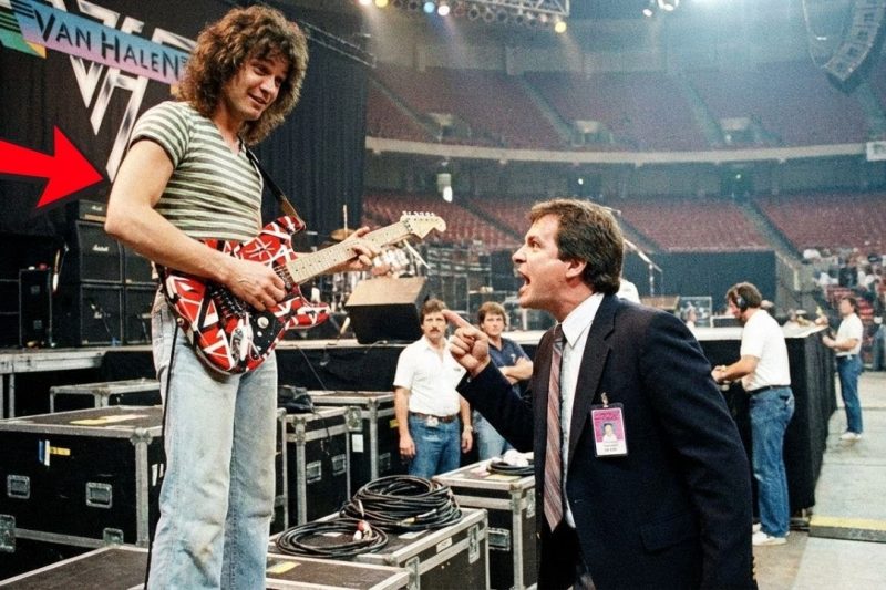 Venue Manager Told Eddie Van Halen “Get Off That Stage” — He Was Testing HIS OWN Equipment