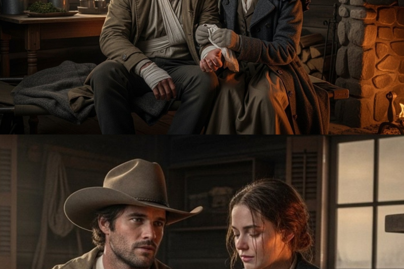 Winter Storm Trapped Them Together, The Cowboy Confessed “I Prayed You’d Come”