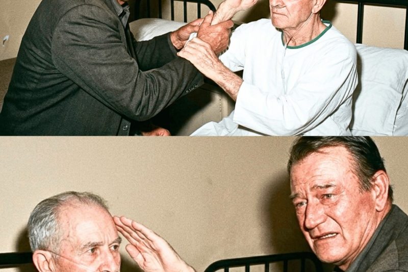 John Wayne Said ‘I Don’t Deserve That Salute’ — The Veteran Whispered Back Three Words