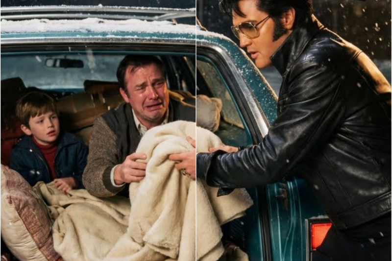 Elvis Presley Saw a Family SLEEPING in Their Car — What He Did Made Them Homeowners FAST