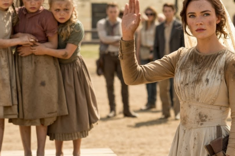 No One Wanted the 3 Orphan Sisters at the Auction — Until a Mail Order Bride Took Them In and