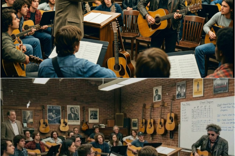 Guitar Instructor Said “Prove You Know Open Tuning” to a Stranger — It Was KEITH RICHARDS’ Own Style