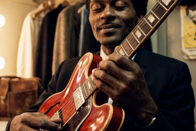 Chuck Berry owned dozens of guitars—but the ONE he loved most cost just $12 and sounded TERRIBLE