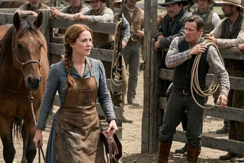 A Mail-Order Bride Arrived for a Scarred Cowboy, But His Foreman Wanted Her Gone