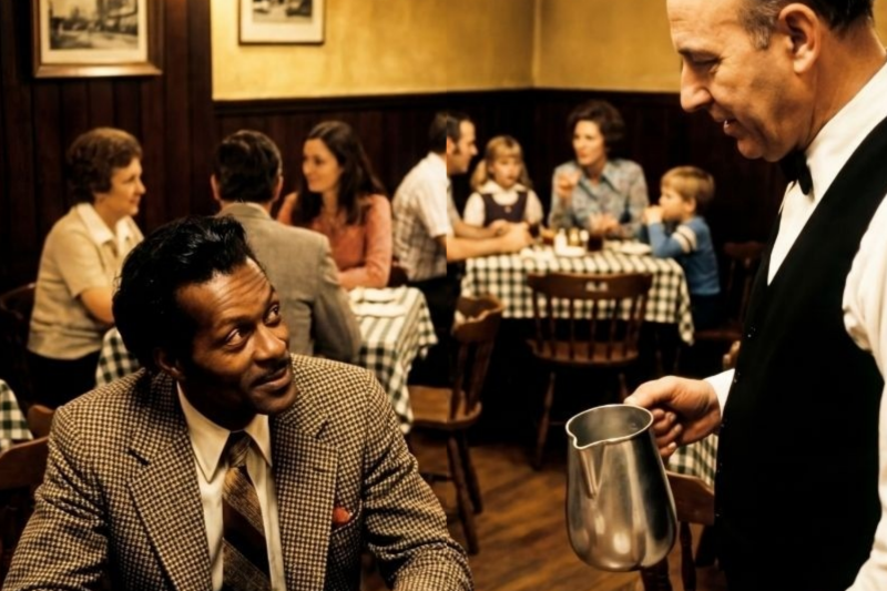 Chuck Berry saw waiter he recognized—what he did next no one saw coming!