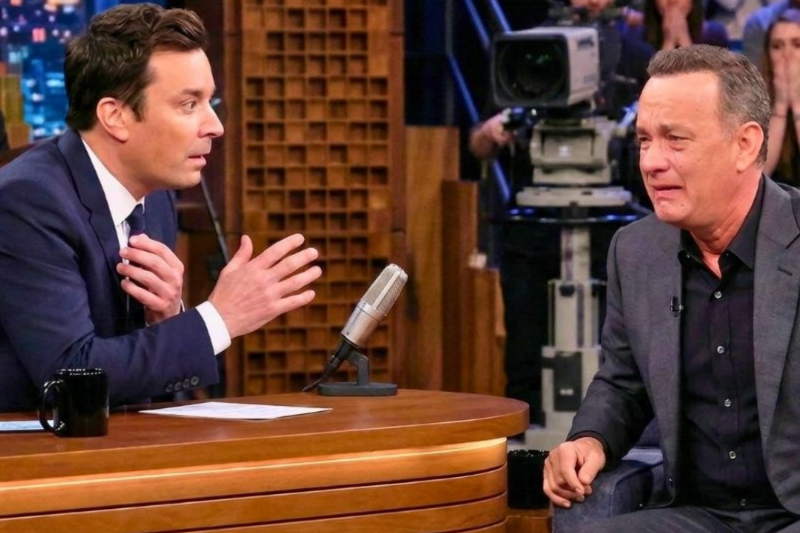 Tom Hanks Stopped the Interview and Said “Jimmy, Turn the Cameras Off” — They Didn’t