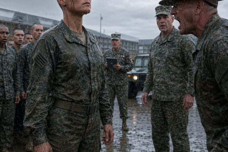 THEY SHAVED MY HEAD IN FRONT OF THE ENTIRE TRAINING COMPANY AND CALLED ME “A NOBODY WITH NO RECORD”—BUT WHEN THE GENERAL OPENED MY CLASSIFIED FILE, HIS FACE WENT WHITE AND HE REALIZED THEY HAD JUST HUMILIATED THE WOMAN SENT TO INVESTIGATE THEM