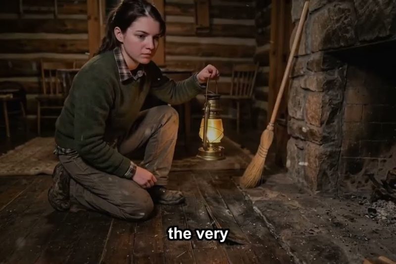 Thrown Out at 20, She Bought a Bandit’s Hideout Cabin — What Lay Beneath the Floor Stunned the Town