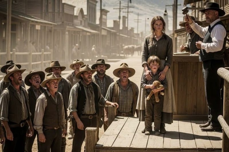 She Was Sold With Her Baby Brother… Until a Lone Cowboy Changed Their Fate Forever