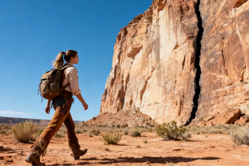 Widow Crawled Into a Crack No Wider Than Her Shoulders — 40 Feet In, She Built a Secret Shelter