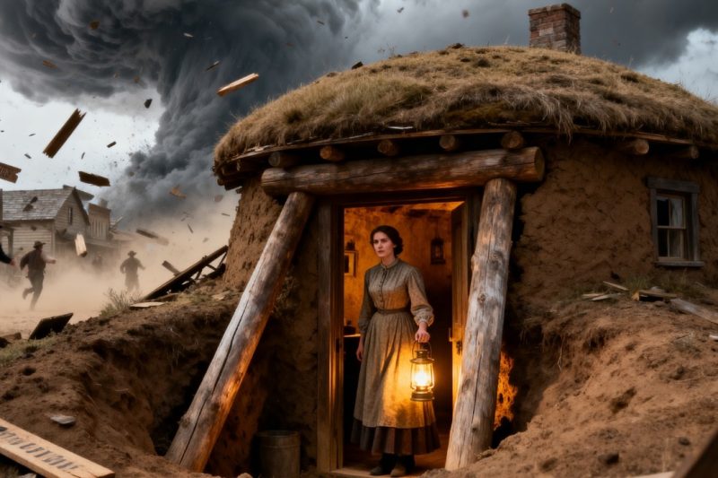 They Mocked Her “Dirt House” — Until the Great 1885 Tornado Destroyed The Entire Town