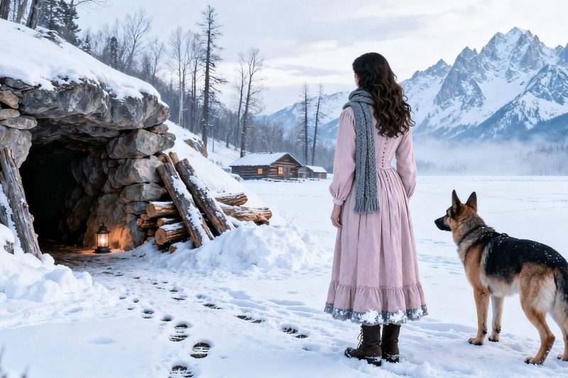 Settlers Mocked the Widow and Her Dog for Moving Into a Cave — Until the Blizzard Arrived