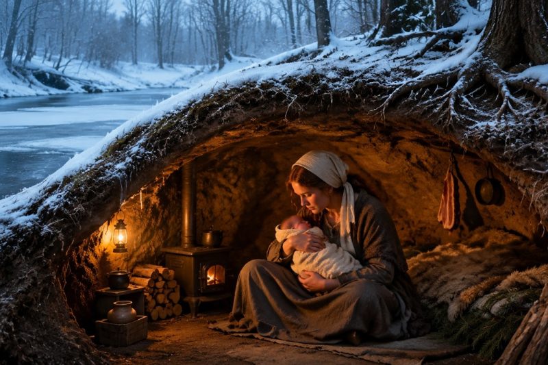 Cast Out at 18 With Newborn Baby—She Dug Into The Frozen Ground to Survive the Harshest Winter Storm