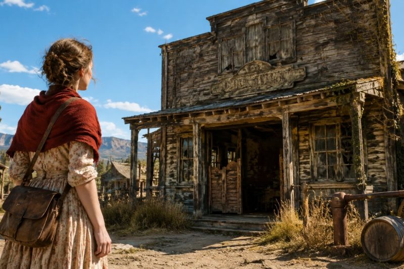 Orphaned and Broke, She Bought a Condemned Saloon for $2—What Was Behind the Wall Shocked the Town