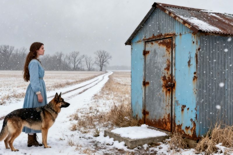 Her Late Husband Left Her a Rusty Shed — When The Widow Turned the Key, Her Life Changed Forever