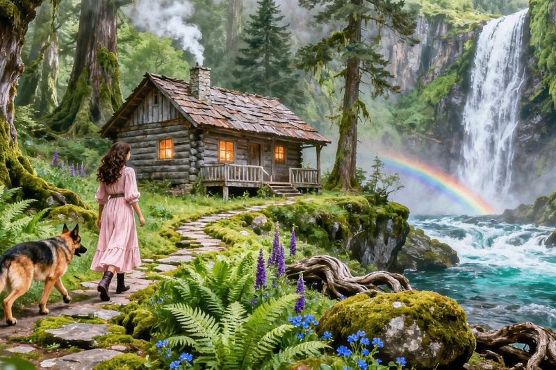 Fired and Broke, Widow Inherited a Waterfall Cabin… Then Found a 40 Year Family Secret