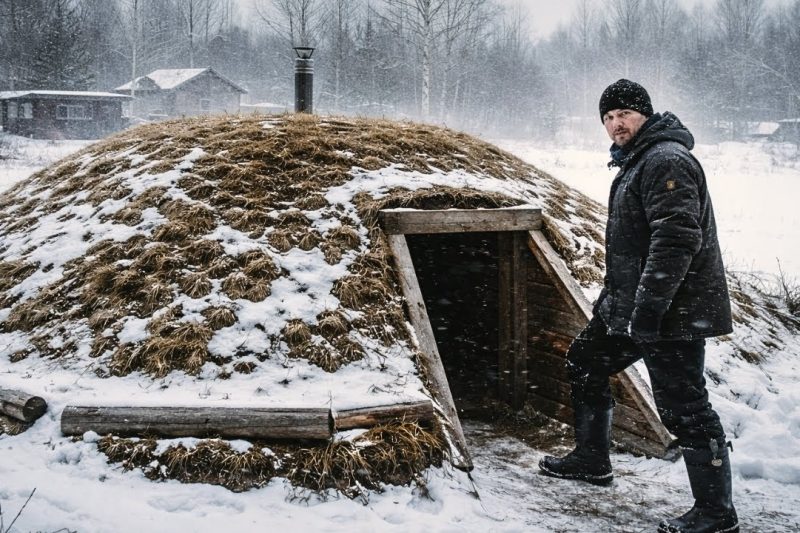 Neighbors Called His Tunnel Home Foolish — Until It Beat the Blizzard of ’73