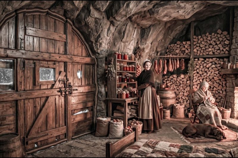 After Losing Their Home, Mother and Daughter Built a Warm Cave That Saved Lives