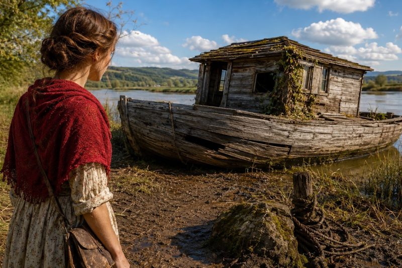 They Mocked Her For Buying a $2 Houseboat on a Forgotten River—What She Found Shocked The Whole Town