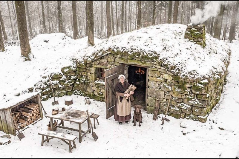 For Years, They Mocked Her “Stormproof” Stone Hut… Then the Blizzard Changed Everything