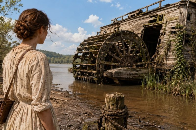 Homeless at 18, She Paid $1 For An Abandoned River Barge—The Secret Inside Shocked Whole County