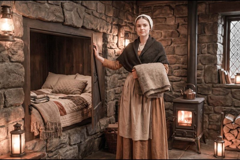 They Called Her Wall a Waste of Space — A Widow Built a Stone Bed That Stayed Warm All Night