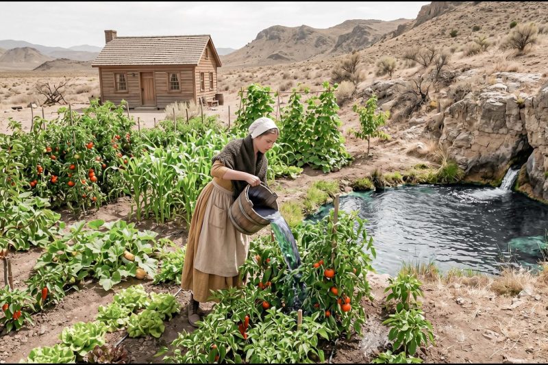 Kicked Out at 16, She Bought the Strange Blue Spring Nobody Wanted — Then the Harvest Exploded