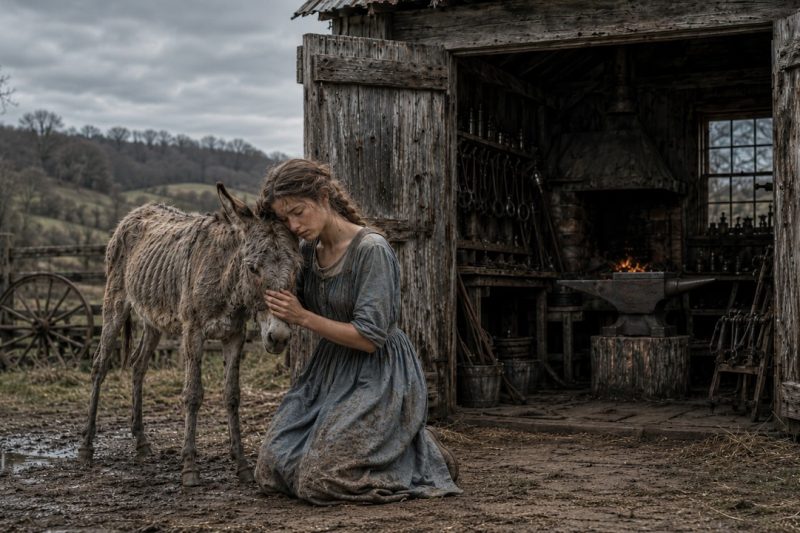 Thrown Out at 14, She Found a Forgotten Forge — What Was Carved on the Door Changed All