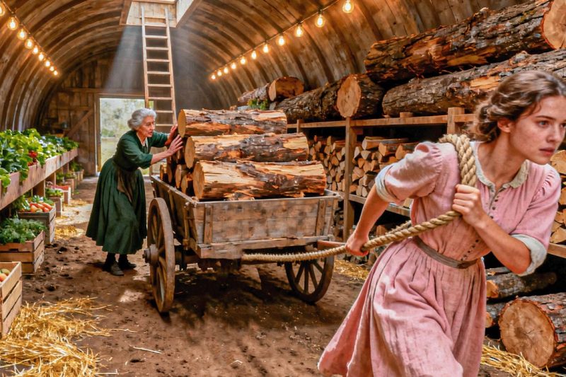 Widow and Her Mother Dug a Wood-Drying Tunnel — The Blizzard Made It Their Only Hope