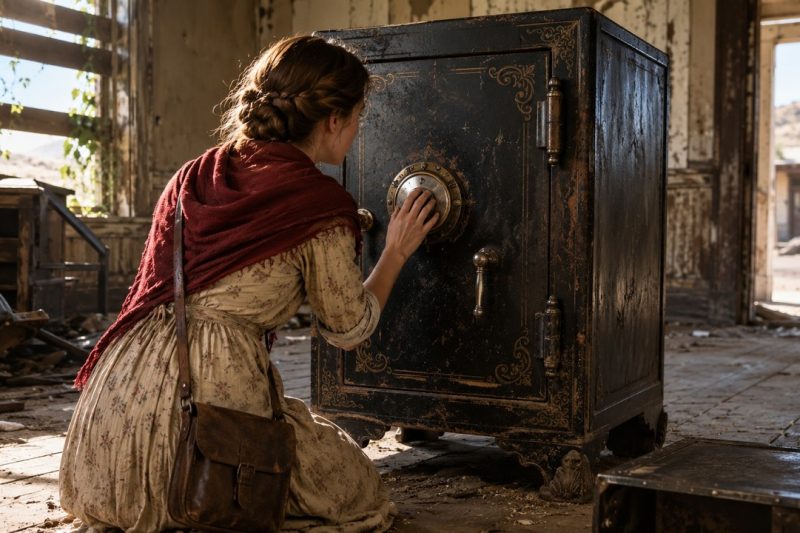 The Bank Repossessed Everything but the Old Safe—She Bought It for $2 and It Had Never Been Cracked