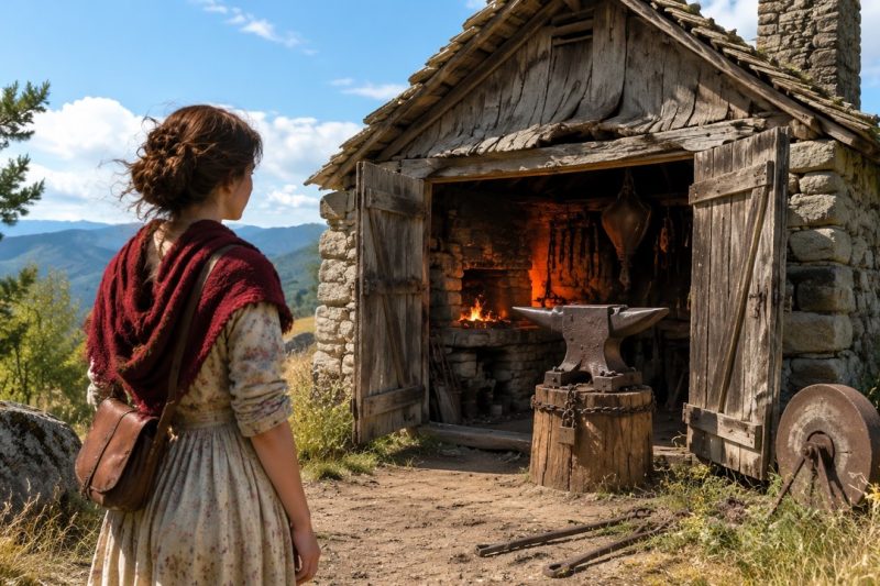 She Paid $2 for an Abandoned Blacksmith’s Forge—What Was Cast Into the Anvil Stunned Everyone