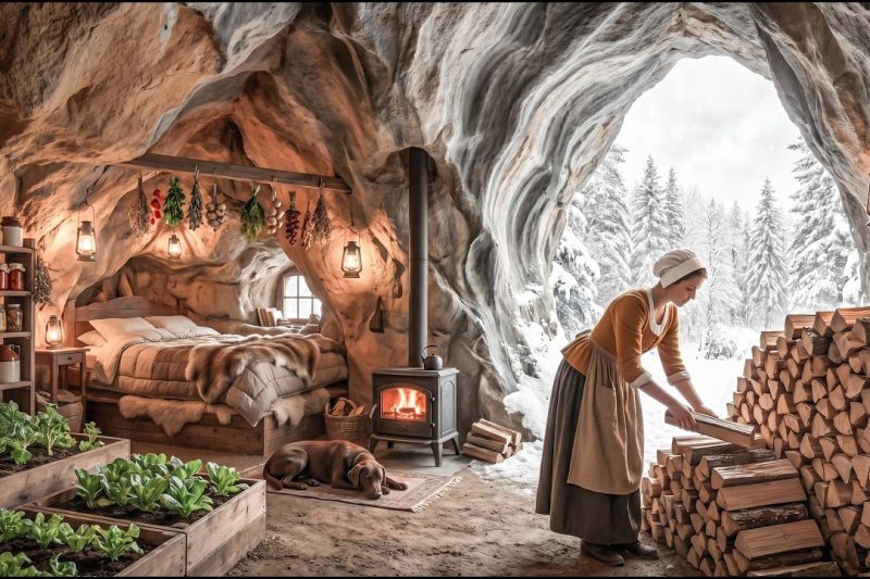 They Gave Her a Cave to Die In — Then 8 Feet of Snow Hit… and It Became Their Only Shelter