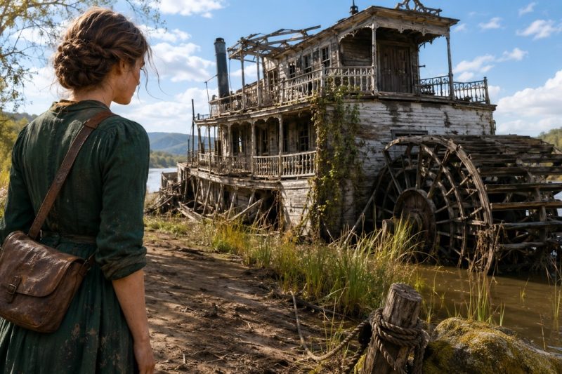 Homeless at 19, She Bought a $2 Forgotten Riverboat Wreck—What Was Locked Inside Changed Everything