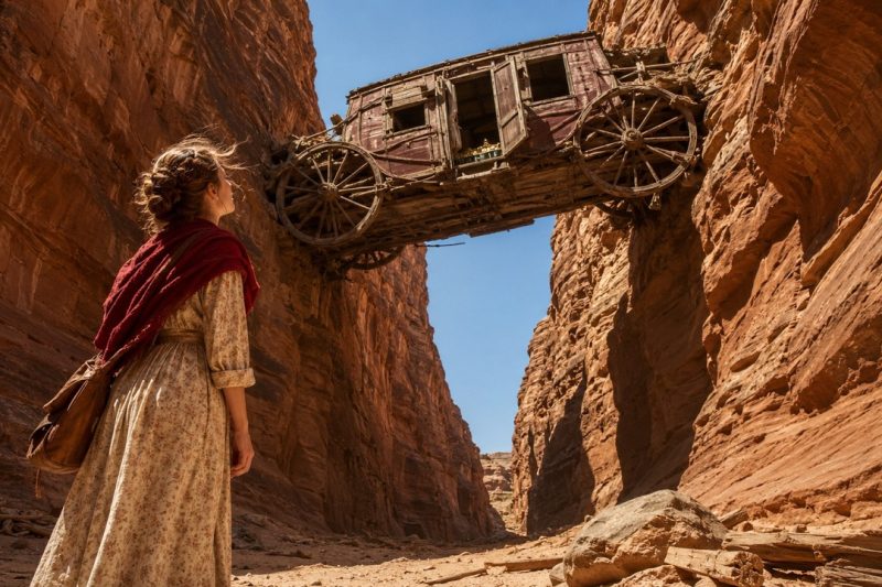 The Lost Outlaw Stagecoach Hung in the Canyon for 100 Years—She Found the Stolen Gold Still Inside
