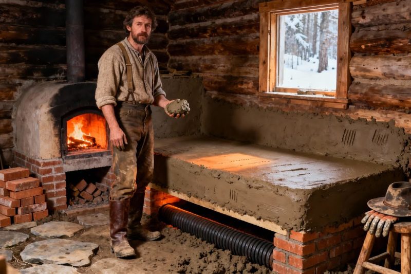 Everyone Laughed at His “Clay” Oven Bed — Until He Slept 60 Degrees Warmer