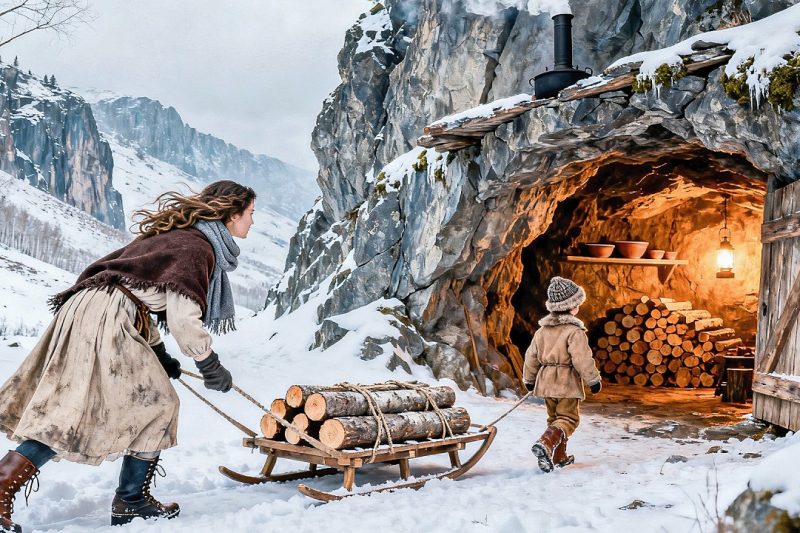 Banished as a Liar for Warning of Early Winter — Single Mom Turned a Cave Into a Lifesaving Refuge