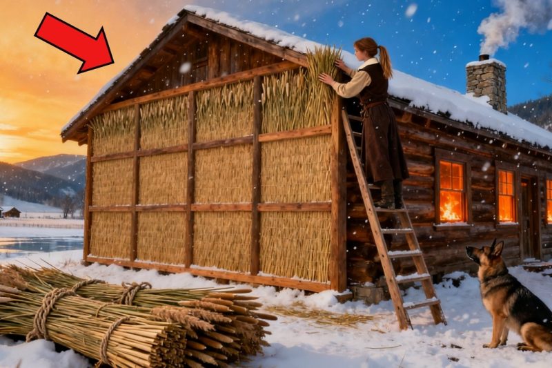 Widow Wrapped Her Cabin in Woven Cattail Reeds — A 3,000-Year-Old Egyptian Secret for Warmth