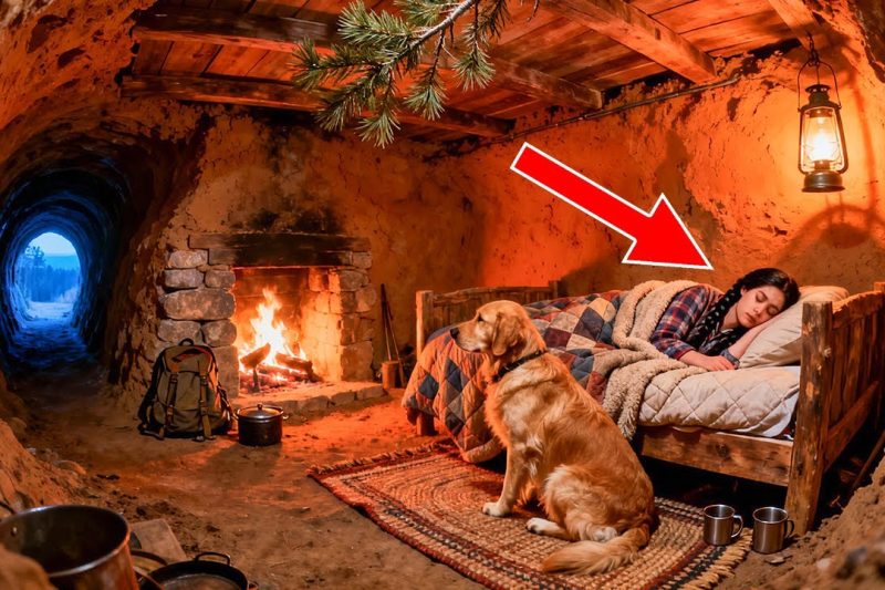 They Mocked Her For Building a Hidden Underground Shelter – Until Winter Proved Her Right