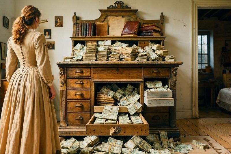 Everyone Mocked the Widow for Keeping Grandmother’s Old Dresser — The Hidden Drawer Held $110M