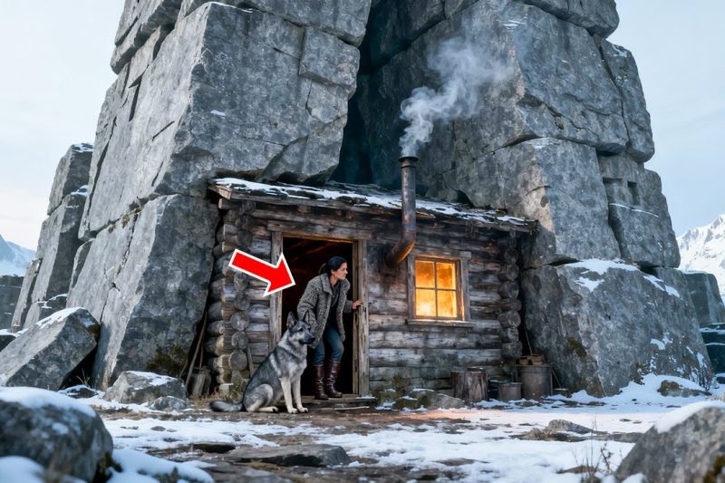 Neighbors Laughed When She Built a Cabin Inside Ancient Ruins — Until It Stayed 20 Degrees Warmer