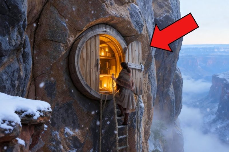 Abandoned by Her Husband, She Built A Hidden Cliff Shelter — It Saved 100 People That Winter